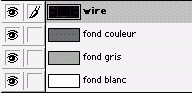 Pile des layers